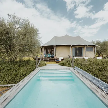 E-glamping/blue Saphir Tent Luxuszelt Arezzo