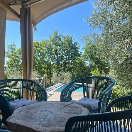 E-glamping/blue Saphir Tent Campo de lujo