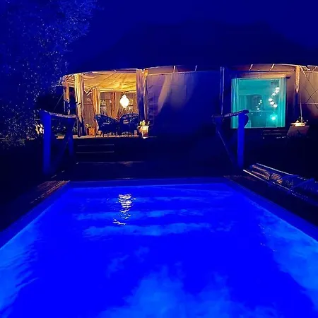 Luxury tent E-glamping/blue Saphir Tent Arezzo
